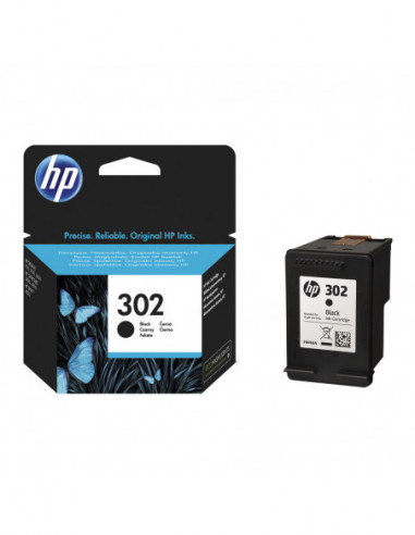 Cartouche ORIGINALE HP 302 Noire