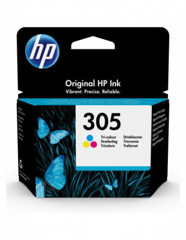 Cartouche originale HP 305 couleurs