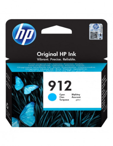 Cartouche ORIGINALE HP 912 cyan