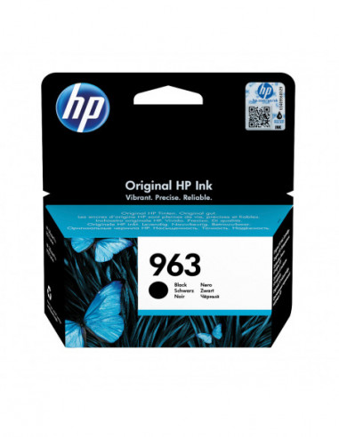 Cartouche ORIGINALE HP 963 noire 3JA26AE