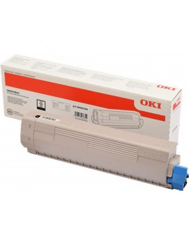 Toner original OKI 46443104 NOIR