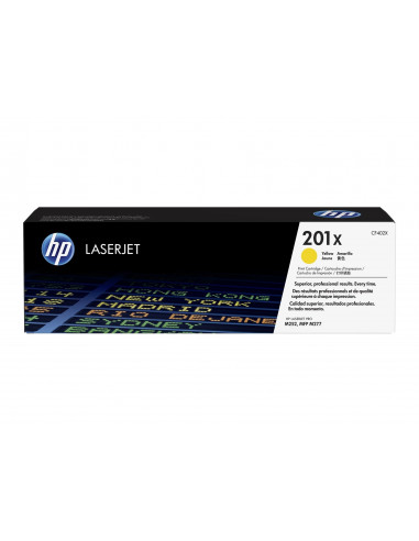 Toner HP CF402X 201X jaune original env 2300p