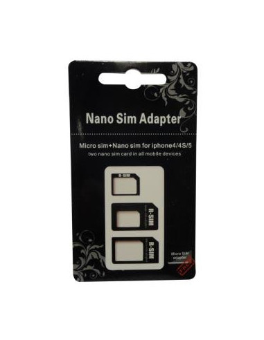 Adaptateur micro nano sim