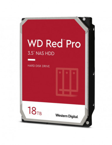 Disque dur 18 Tera WD 181KFGX Red PRO NAS 7200 512mo sata3