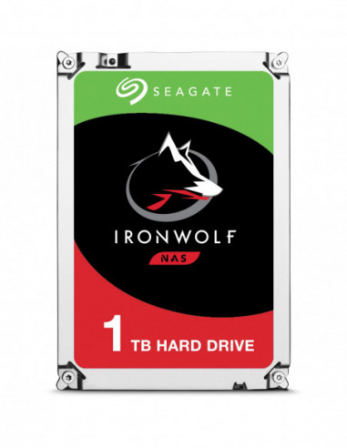 Disque dur 1T SEAGATE Ironwolf NAS ST1000VN008 7200t 256mo sata3 NAS