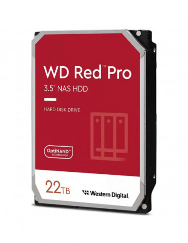 Disque dur 22 Tera WD 221KFGX Red PRO NAS 7200 512mo sata3