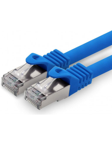 Cable RJ45 Droit FTP cat 6 2 m BLEU