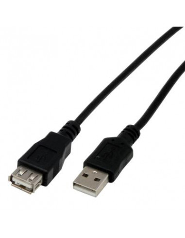 Cable USB RALLONGE A M/F 5m