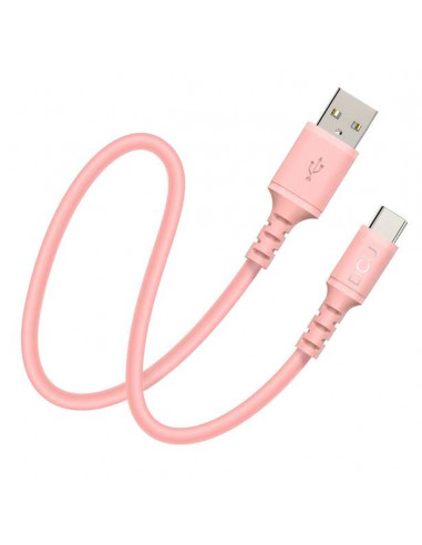 Cable USB vers USB-C Rose