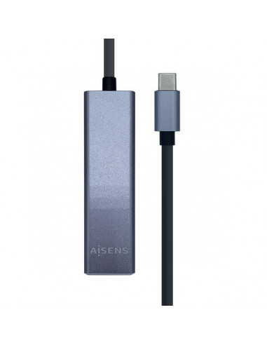 Hub USB-C vers 3 USB3.0 + RJ45 lan