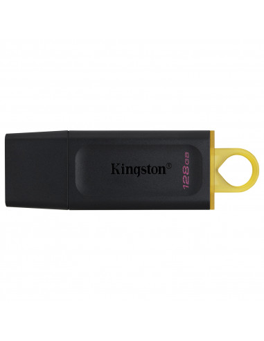 Clef 128go usb3.2 Kingston DTX/128GB DataTraveler Exodia noire jaune cap