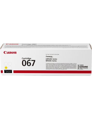 Toner ORIGINAL CANON 067 jaune 5099c002