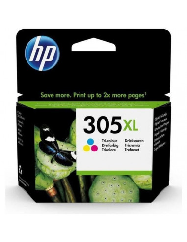 Cartouche originale HP 305 XL couleurs 3YM63AE