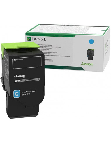 Toner original LEXMARK 78C20C0 cyan