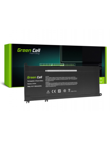 Batterie compatible DELL 33YDH 3400mAh 15.2V GREENCELL