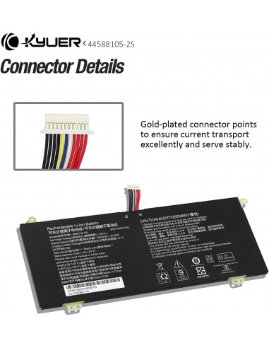 Batterie compatible TOSHIBA DYNABOOK PRO C50-H-103