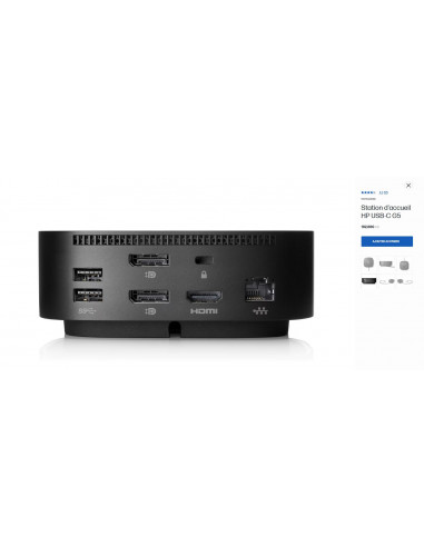 Dock HP USB-C A ESSENTIAL G5 72C71AA-ABB 120w