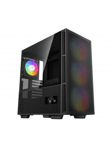 Boitier DEEPCOOL CH560 Digital noir ATX avec temperature affichée