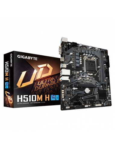 Carte mere GIGABYTE H510M H V2 vga Hdmi M.2 mATX s1200