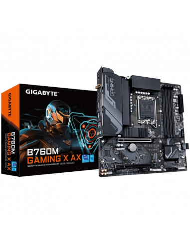 Carte mere B760m GIGABYTE Gaming X AX ddr5 wifi mATX 1700