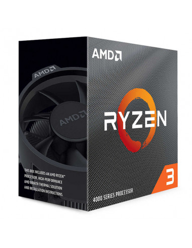 AMD RYZEN 3 4100 3.8ghz 4ghz avec ventirad