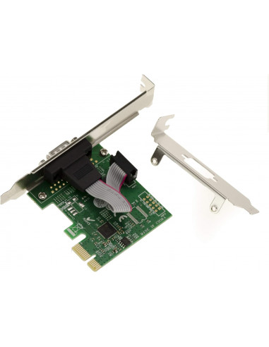 Carte PCI Express vers RS232 low profil