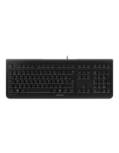 Clavier usb CHERRY KC 1000 EU ENGLISH QWERTY avec touches de raccourcis NOIR