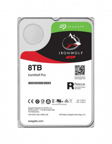 Disque dur 8 Tera SEAGATE IRONWOLF NAS ST8000VN004