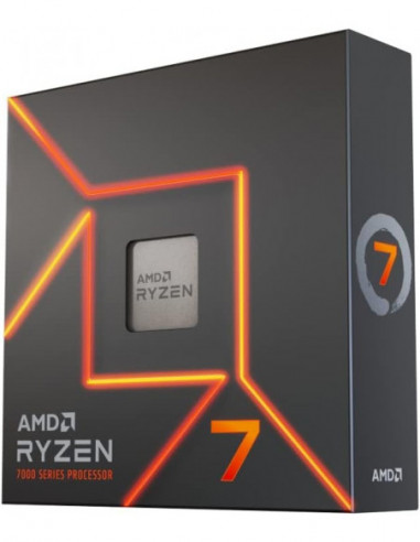 AMD RYZEN 7 7700X 4.5ghz 8 coeurs 16 thread 40mo BOX AM5