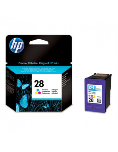 Cartouche ORIGIBNALE HP 28 couleurs