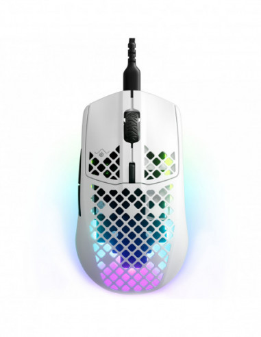 Souris gamer STEELSERIES AEROX 3 Blanche PC MAC XBOX