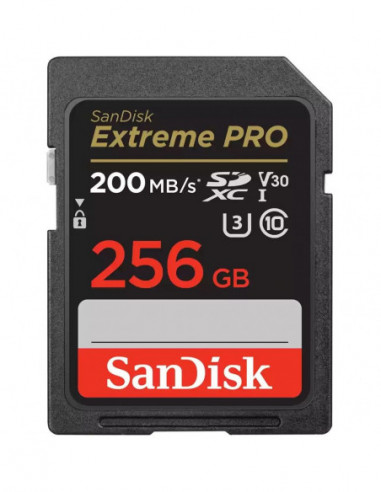 SD 256go SDXC SANDISK Extreme PRO SDXC 200MB/s