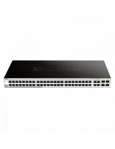 Switch 48 10/100/1000 DLINK DGS-1210-48 Manageable Layer 2 1U