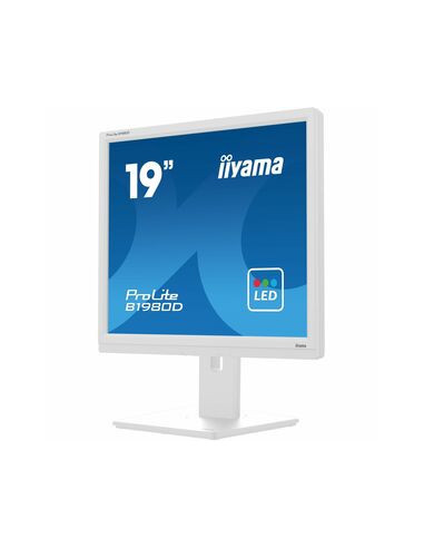 Ecran 19 4/3 IIYAMA B1980D-W5 blanc dvi vga