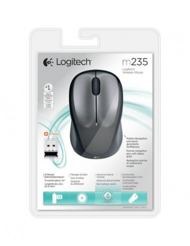 Souris sans fils LOGITECH M235 Noire 910-002201