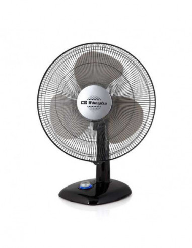 Ventilateur 25w 2 vitesses diametre de la pale 23cm noir design