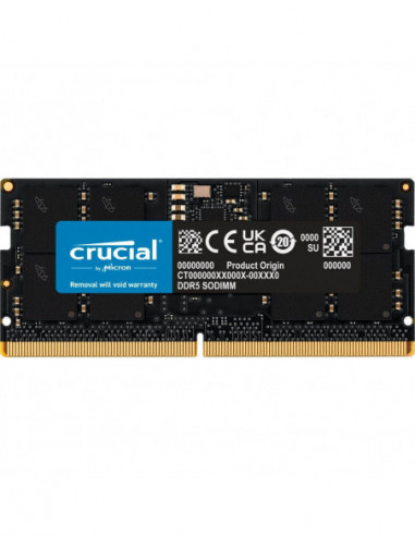 DDR5 SODIM 16gb 4800 CRUCIAL CMSX16GX5M1A4800C40