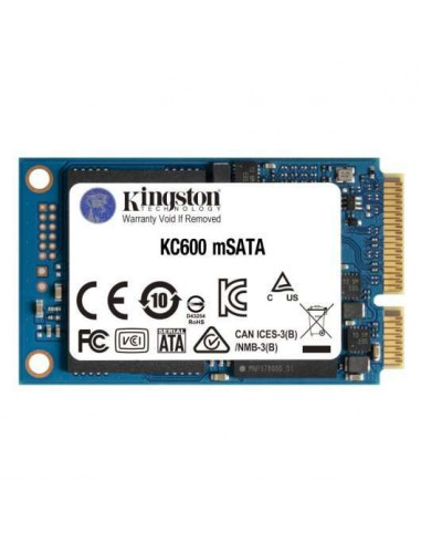 SSD 1 Tera KINGSTON KC600 SKC600MS/1024G mSATA