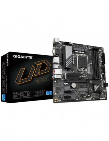 Carte mere B760M DS3H GIGABYTE D5 usb-c mATX s1700