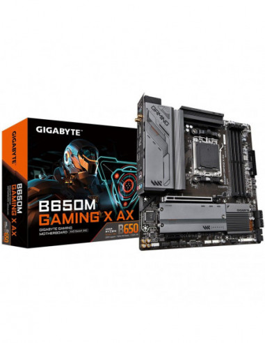 Carte mere GIGABYTE B650M GAMING X AX AM5 mATX