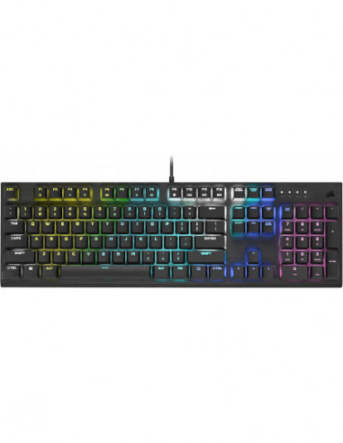 Clavier GAMER CORSAIR K60 PRO retreclairé noir PC MAC XBOX gamer