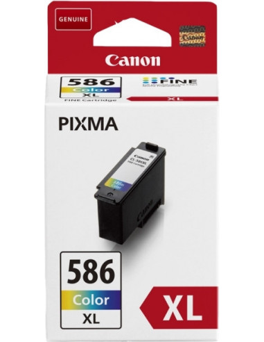 Cartouche ORIGINALE CANON CL586XL 6226C001 couleurs