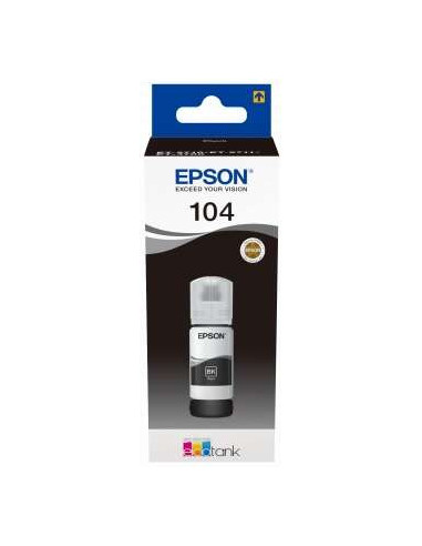 Bouteille d encre EPSON 104 NOIRE 65ml