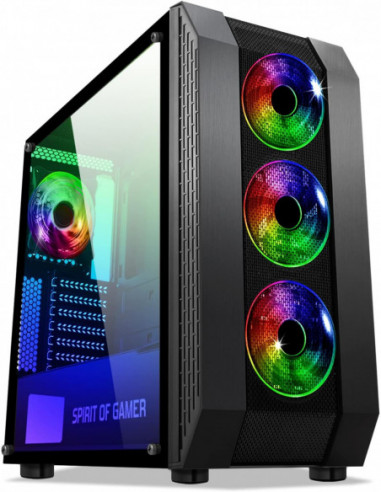 Boitier Gamer ROGUE 6 argb + 4 ventil ATX