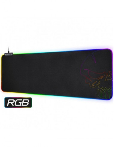 Tapis de souris Gamer SOG LED Caoutchoutée antidérapante XXL 86x33x0.4c FRIDAY