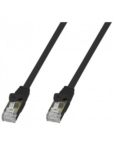 Cable RJ45 Droit SFTP LSOH cat 6a 2 m NOIR