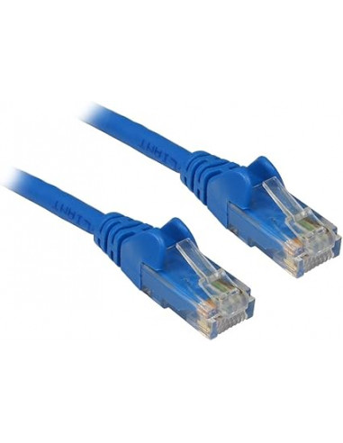 Cable RJ45 Droit SSTP LSZH cat 6A 5 m Bleu