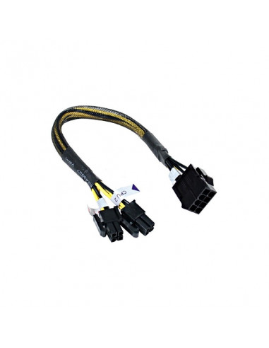 Cable alimentation rallonge CPU 4 broches - 30 cm