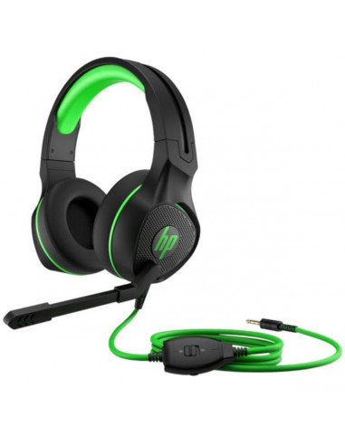 Casque micro GAMER HP 400 filaire noir et vert PC PS XBOX FRIDAY