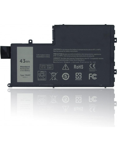 Batterie compatible DELL TRHFF 11.1V 43W 3 cellules EKO